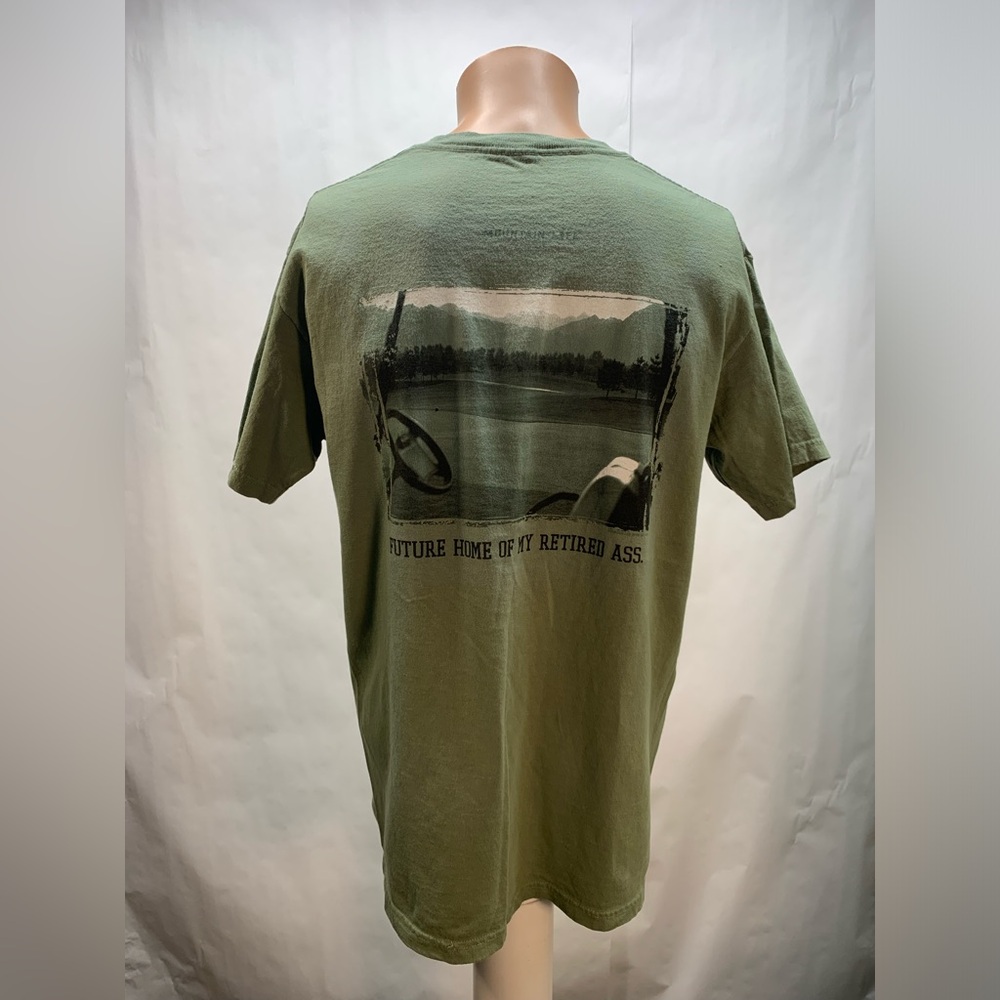 Mens mountain life home of my retired ass T-shirt Funny Retirement Party